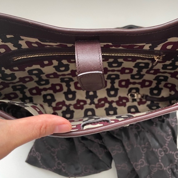 Gucci Guccissima brown leather small hobo - Picture 8 of 14